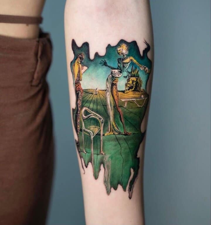 сюрреалізм тату