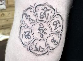 Буддийские тату мандала