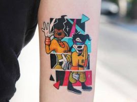 тату мультики