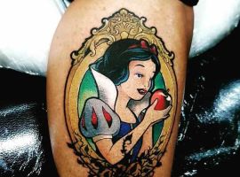 Тату белоснежка