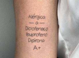 мед тату медицинская татуировка