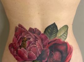 тату на копчике