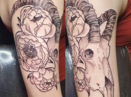 тату козерогов