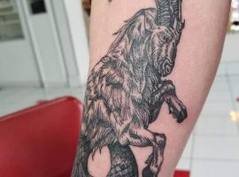 тату козерога