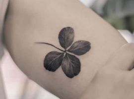 Тату клевер