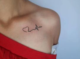 сердцебиение тату