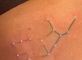 тату дева созвездие