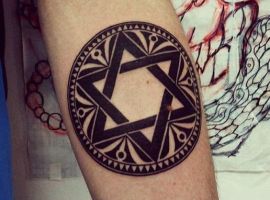 тату звезда