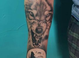 мужская тату