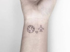 легкие тату