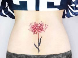 тату на пояснице