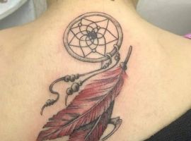 ловец снов на спине