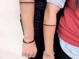 тату две полоска