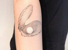 жемчужина в раковине