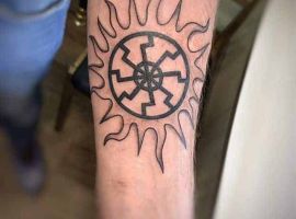 Черное Солнце Тату
