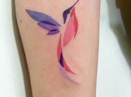 тату колибри