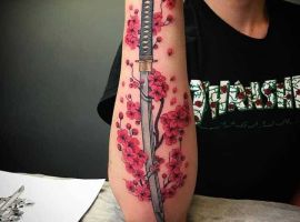 сакура тату