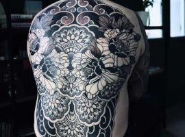 тату на спине