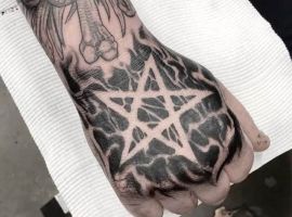 пентаграмма тату