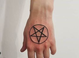 пентаграмма тату