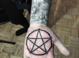 пентаграмма тату