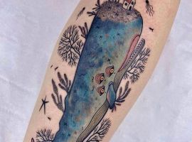 тату кашалот