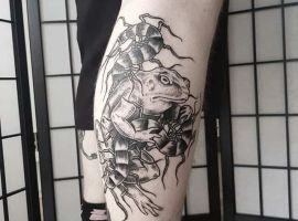 тату сколопендры