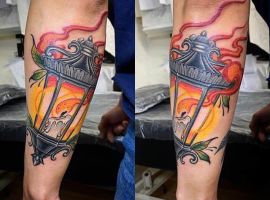 тату фонаря