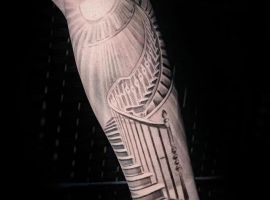 тату лестница