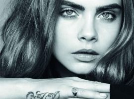 татуировки кары делевинь