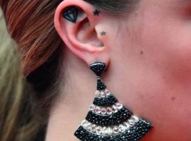 тату кары делевинь бриллиант