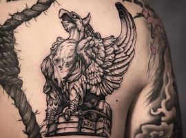 грифон тату