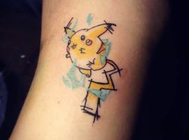 тату пикачу
