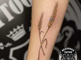 тату колоски