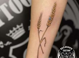 тату колоски