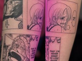 тату аніме комікси