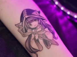 тату мультяшний персонаж