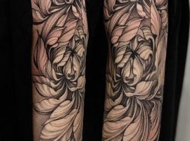 тату квіти віпшейдинг