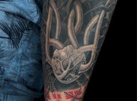 сердце зсу тризуб тату