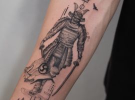 самурай тату