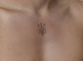 тату тризуб кулон