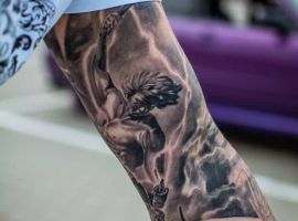 тату янгол і пегас