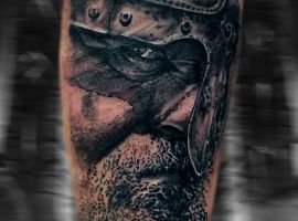 тату воїн реалізм