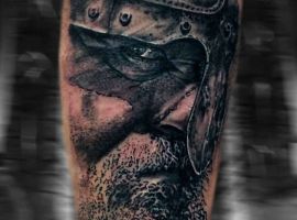 тату воїн реалізм