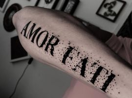 amor fati татуювання