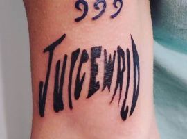 Тату надписи граффити