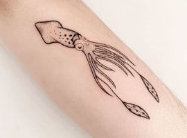 тату кальмар