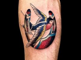 Тату удачи на руке