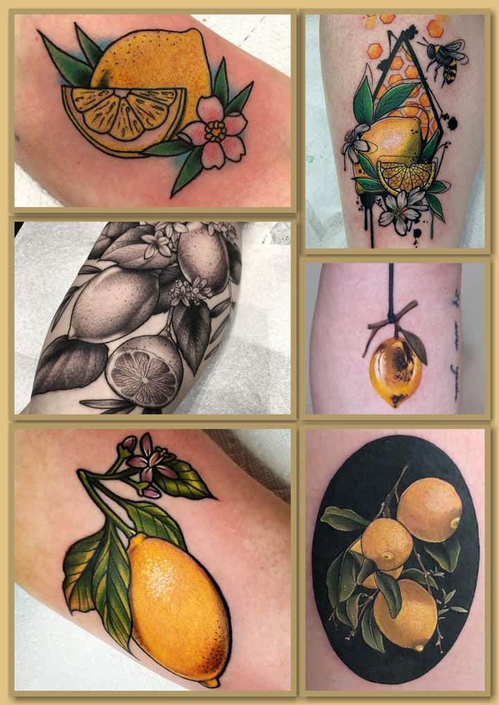 лимон тату