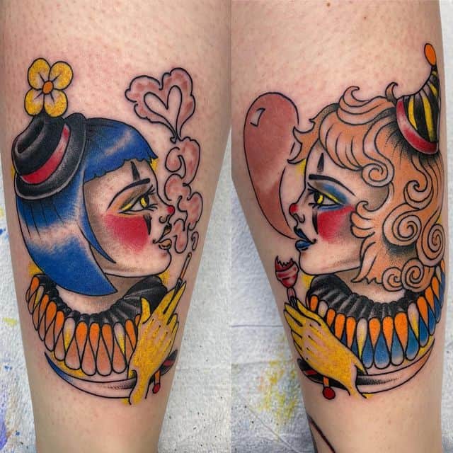 тату клоуны